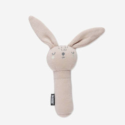 Minene Gehäkelte Rassel Bunny für 0++ Monate Pink