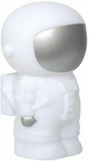 A Little Lovely Company Kids Decorative Lamp Astronaut White 8.3x7.5x13εκ.