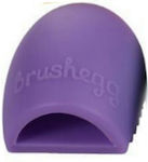 Makeup Brush Cleaner Silicone Purple