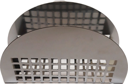 Karvounis Serviettenhalter Silber 14.5x15cm 96122