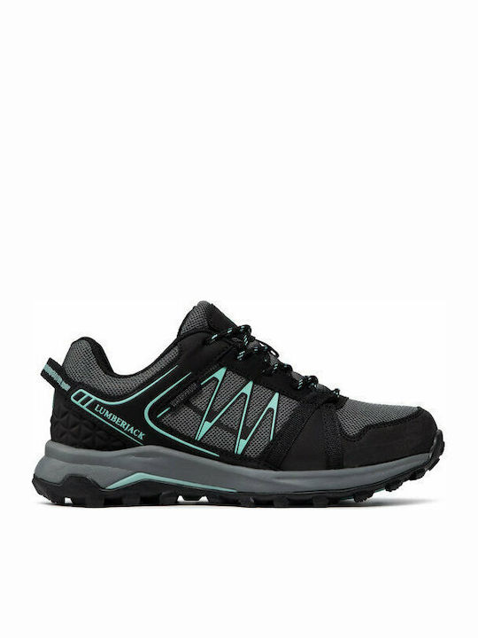 Lumberjack Brontes Damen Wanderschuhe Schwarze