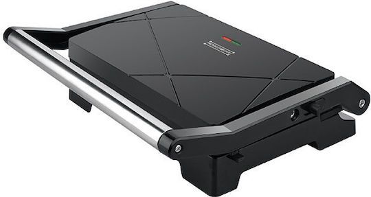 Royalty Line RL-PM1000.869.1 BLK Τοστιέρα Γκριλιέρα 1000W Μαύρη