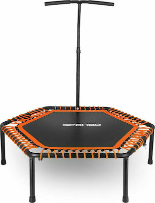 Spokey Jumper Mini Gymnastics Trampoline 120cm with Handle