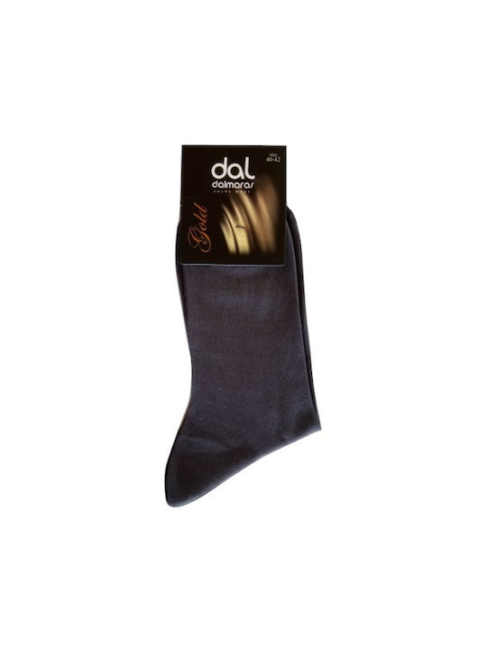 Dal 400 Ανδρικές Μονόχρωμες Κάλτσες Dark Grey