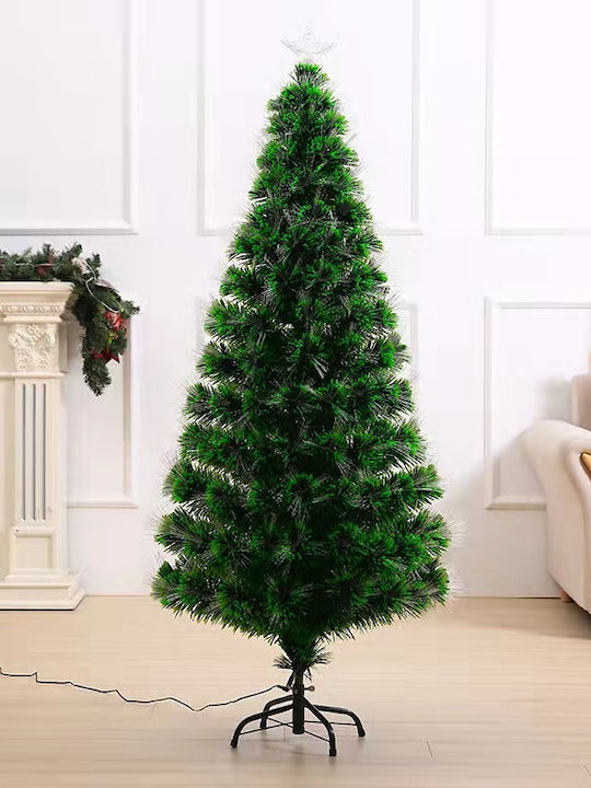 Christmas Green Tree with Metallic Base H150cm