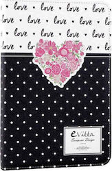 eVitta Stand 2P Flip Cover Δερματίνης Love (Universal 10-10.1")