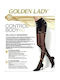 Golden Lady Control Body 122KKK Women's Pantyhose 40 Den Tightening Black