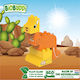 Biobuddi Blocks Animal Planet Kangaroo for 1.5-6 years Years 14pcs
