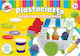 Plasticine Mobile Ice Cream Parlor Game Set for 3+ Years, 6 Can