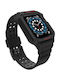 Hurtel Armored Case & Strap Silicone Black (Apple Watch 38/40/41/42mm)