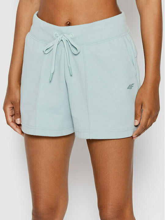 4F Women's Sporty Shorts Light Blue