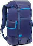 Rivacase Dijon Αδιάβροχη Τσάντα Πλάτης για Laptop 17.3" σε Μπλε χρώμα