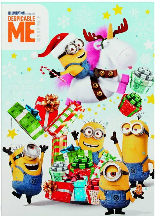Windel Σοκολατάκια Illumination Minions Christmas Advent Calendar 75gr