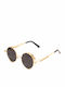 Olympus Sunglasses Daidalos Унисекс Слънчеви Очила с Метална Рамка Златно / Черно