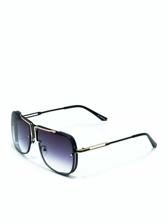 Olympus Sunglasses Democritus Sonnenbrillen mit Schwarz Rahmen und Gray Verlaufsfarbe Linse 01-056