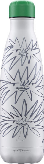 Chilly's Original Series Artist Thermos Bottle Stainless Steel BPA Free 500ml Sunshine