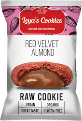 Leya Nature and Nutrition Βιολογικά Μπισκότα με Γέμιση Red Velvet Almond Vegan 25gr