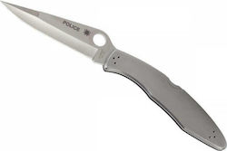 Spyderco Police Taschenmesser in Scheide