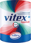 Vitex Care Eggshell Plastik Farbe Samtig Matt für Innenbereich Verwendung Weiß 750ml