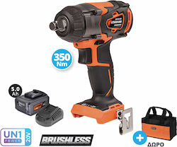 Krausmann U75020-15SΒ Μπουλονόκλειδο 20V 1x5Ah 1" Krausmann U75020-15SΒ Μπουλονόκλειδο 20V 1x5Ah 1"