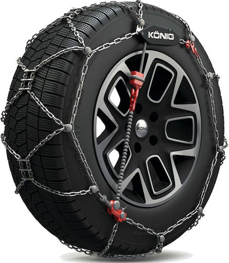 Konig XG Cross No 238 Αντιολισθητικές Αλυσίδες Πάχους 9mm Επιβατικού & 4x4 Αυτοκινήτου 2τμχ