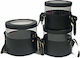 JK Home Decoration Paper Box for Gift Black 3pcs