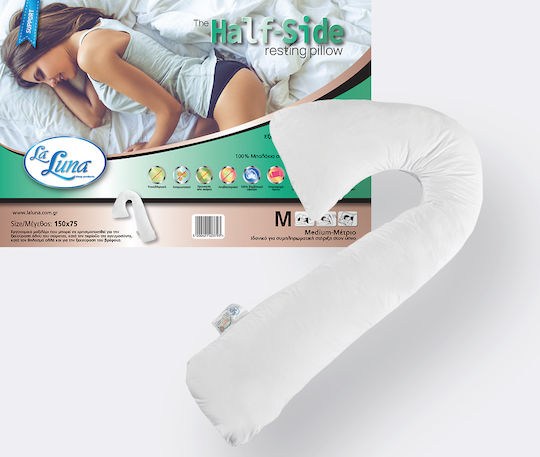 La Luna Pregnancy & Breastfeeding Pillow White 150cm