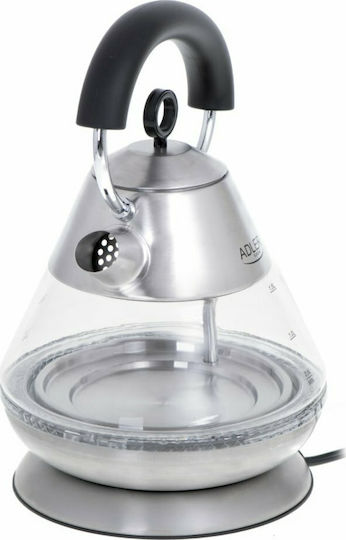 Adler Fierbător 1.5lt 2200W Argintiu