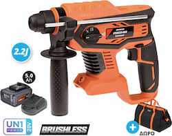 Krausmann Impact Demolition Hammer 20V with 1 Battery 5Ah