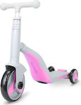 Kids Scooter Fun HD 3-Wheel with Seat White