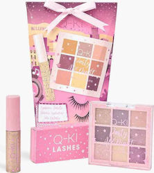 Q-Ki Party All Night Make-up-Set für die Augen 3Stück