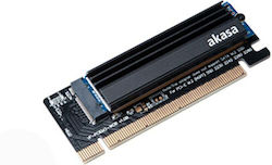 Akasa Κάρτα PCIe σε 1 θύρα M.2