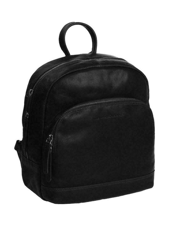 The Chesterfield Brand Leather Backpack Black 10lt