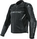 Dainese Racing 4 Herren Motorradjacke Leder 4 Jahreszeiten Schwarz