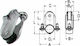Rulou cu stand din Oțel Inoxidabil 24mm M8291-APLOS