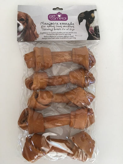 Pet Camelot Κόκκαλο Κόμπος για Σκύλους 11.43εκ. 30gr 5τμχ