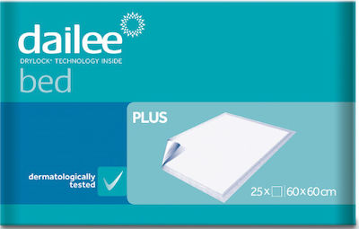 Dailee Bed Plus Incontinence Underpads 60x60cm 25pcs