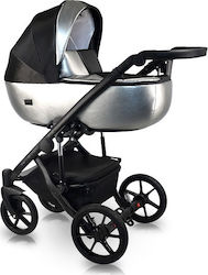 Bexa Air Pro 18 2 in 1 Adjustable 2 in 1 Baby Stroller Suitable for Newborn Silver 4.5kg