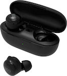 QCY T17 In-ear Bluetooth Handsfree Căști cu Carcasă de Încărcare Negrα