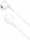 XO EP46 In-ear Handsfree με Βύσμα 3.5mm Λευκό