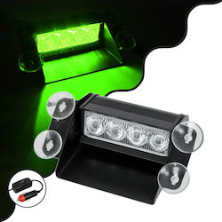 GloboStar Car Signaling Bar LED 10 - 30V with Green Lighting