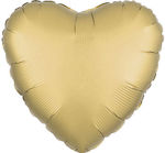 Μπαλόνι foil 18 ιντσών σατινέ χρυσή καρδιά