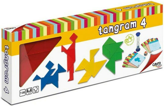Board Game Tangram 4 for 1 Player 7+ Years Old (EN) Cayro