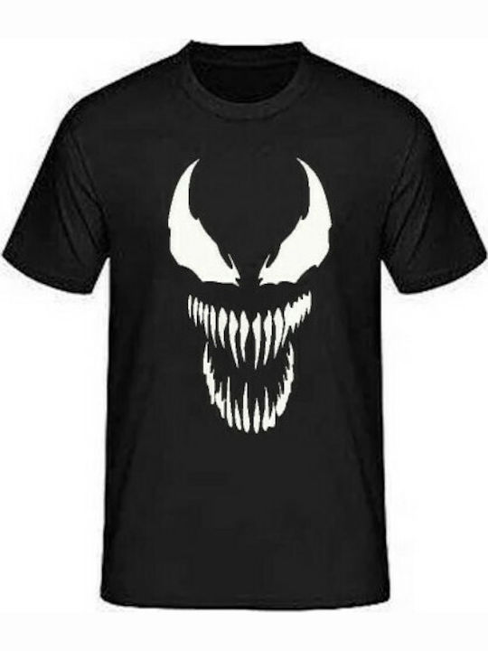 Venom Distressed T-shirt σε Μαύρο χρώμα