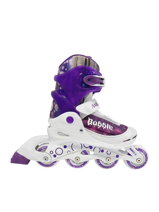 Amila Adult/Kids Inline Rollers Purple