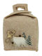 Marhome Weihnachtliche Stoff Figur Korb Beige Höhe 16cm 99-00-19330-1