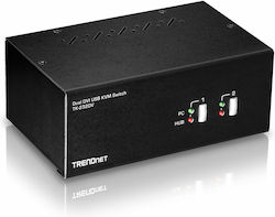 Trendnet TK-232DV 2-Port DVI USB with Audio USB 2.0 Hub Trendnet TK-232DV 2-Port DVI USB with Audio USB 2.0 Hub