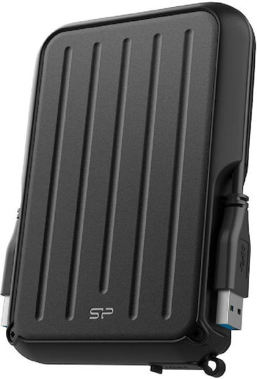 Silicon Power Armor A66 USB 3.2 External 2.5" HDD 4TB Black