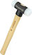 Benman Mattel 380gr cu Mâner de Lemn cu mâner din nuc 32mm 75253