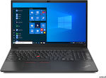 Lenovo ThinkPad E15 Gen 3 (AMD) 15.6" IPS FHD (Ryzen 5-5500U/8GB/256GB SSD/W10 Pro) (Tastatură GR)